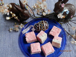 Lavender Coconut Ice Squares
